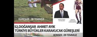 SEVCAN ORHAN / 09 TEMMUZ 2017 / 52.DOĞANŞAR AHMET AYIK TÜRKİYE BÜYÜKLER KARAKUCAK GÜREŞLERİ