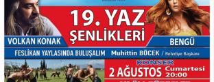 BENGÜ, 02 AĞUSTOS 2014 CUMARTESİ KONYAALTI BELEDİYESİ 19. YAZ ŞENLİKLERİ KONSERİ