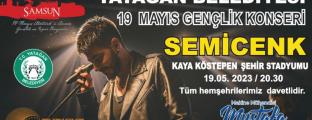 19 MAYIS 2023 GENÇLİK VE SPOR BAYRAMI YATAĞAN SEMİCENK KONSERİ