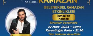 22 MART ANTALYA RAMAZAN ETKİNLİĞİ İSMAİL YK KONSERİ