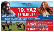 VOLKAN KONAK, 02 AĞUSTOS 2014 CUMARTESİ KONYAALTI BELEDİYESİ 19. YAZ ŞENLİKLERİ KONSERİ