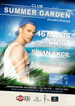 SİNAN AKÇIL 16 MAYIS 2014 CUMA CLUB SUMMER GARDEN KONAKLI-ALANYA